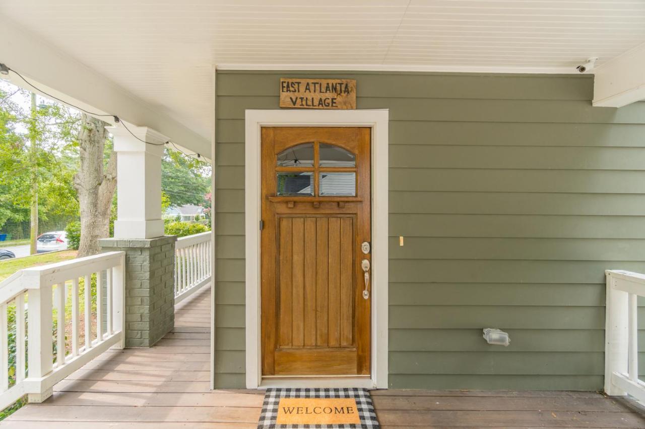 Modern Cozy Bungalow In East Atlanta Village Zewnętrze zdjęcie
