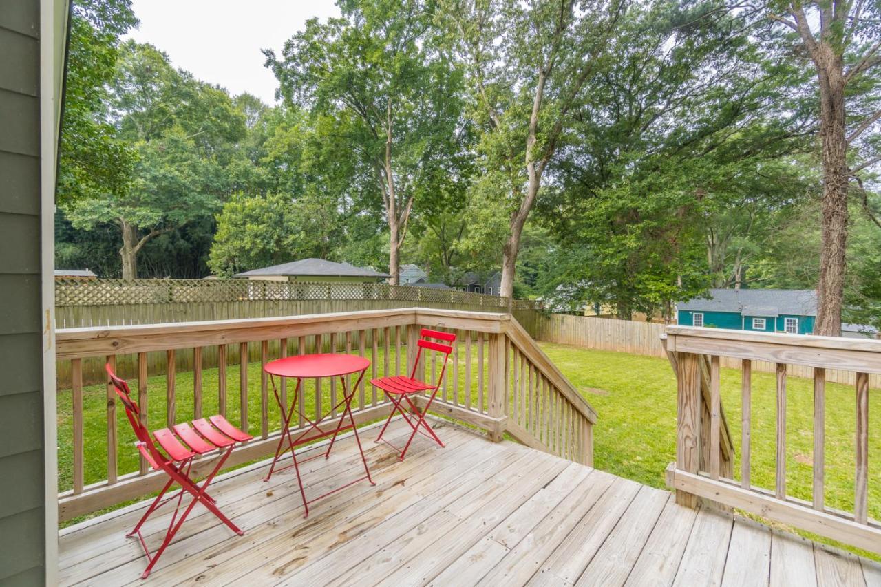 Modern Cozy Bungalow In East Atlanta Village Zewnętrze zdjęcie
